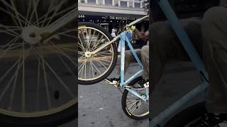 Powder Gold Runner thronecycles runthestreets thegoonrunner owtto letsgetkidsonbikes [upl. by Ahsiloc]