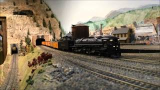 Cab Forwards on the High Sierra Model Railroad [upl. by Nitaj761]