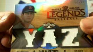 2012 Topps Triple Threads Baseball Case 6 Pt 2  Layton Sports Cards [upl. by Royal]