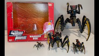 Galoob Starship Troopers Electronic Warrior Bug Review and Comaprison [upl. by Anthony]