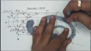 Cycloid animation and solved question HINDI [upl. by Jannel]