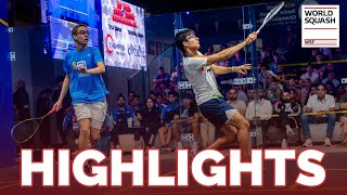 Zakaria v Bawa  WSF World Junior Championships 2024  SemiFinal Highlights [upl. by Noseyt132]