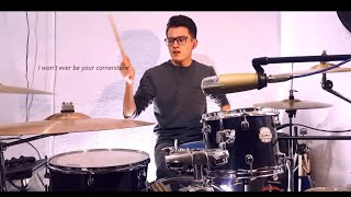 Kings Of Leon  Pyro  DRUM COVER amp Lyrics [upl. by Yelak]