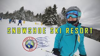 Snowshoe Mountain Ski Resort in West Virginia USA [upl. by Namlas]