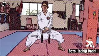 👊 Posiciones Básicas Estáticas  Técnicas de Karate Do [upl. by Aseret]