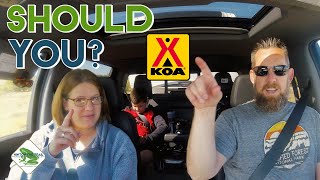 Everything You NEED to Know About KOA Kampgrounds  RV Travel [upl. by Shelby]