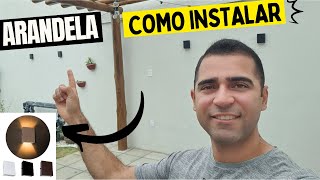 ARANDELA EXTERNA COMO INSTALAR [upl. by Deborah]