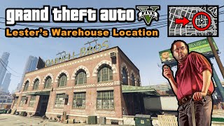 Lesters warehouse location  GTA 5 [upl. by Enimasaj131]