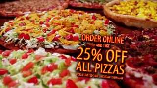 Happy Joes Pizza  Online Ordering  Voice Over by Darren Polish [upl. by Arol]