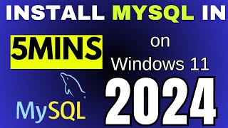 How to Install MySQL 8036 Server amp Workbench on Windows 11 2024 Update  Install MySQL 8036 [upl. by Osnola]