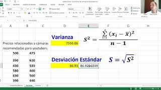 Varianza  Desviación Estándar  Matemática Básica [upl. by Darlene]