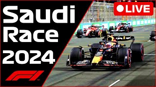 🔴F1 LIVE  Saudi Arabia GP RACE  Commentary  Live Timing [upl. by Tryck766]