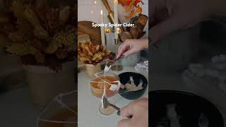 Try spooky spider cider You know to just add a bit of a sugary mess because thats what we need 🤣 [upl. by Sirrah]