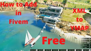 How to convert XML to YMAP  Beach Villa Free for Fivem  Mansion Free for fivem  free MLO [upl. by Cassady]