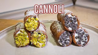 Cannoli sicilianos alta repostería en casa [upl. by Wainwright617]