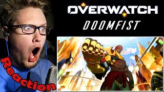 Doomfist Origin Story OVERWATCH REACTION  HULKSMASHING EVERYTHING [upl. by Clarhe]