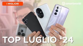 I MIGLIORI SMARTPHONE di luglio 2024 [upl. by Shaia]