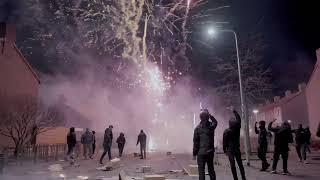 VUURWERK MOLUKSE WIJK LEERDAM 2023 2024 [upl. by Oznecniv]