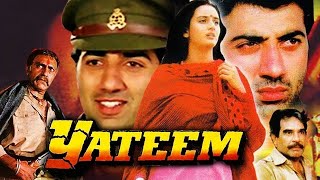 Yateem 1988 South Indian movie  Sunny Deol Farha Naaz Amrish Puri  Facts and Review [upl. by Natascha]