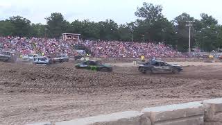 Ogemaw County Fair 2024 BumpnRunTuesday night FWD Stock Heat 38132024 West BranchMichigan [upl. by Snell28]