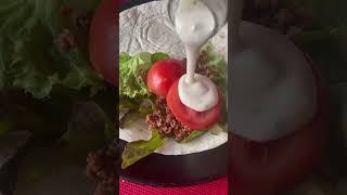 Easy Yummy Minced Beef Wraps foodie recipe foodlover simplefood viral trending ytshorts [upl. by Nytsud]