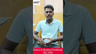 PLC Student Feedback  Wiztech Automation Solutions  VFD [upl. by Amat474]