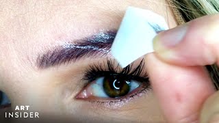 How To Use Temporary Eyebrow Tattoos [upl. by Ezara]