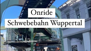 Wuppertal Schwebebahn [upl. by Trbor]