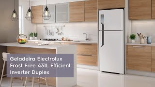 Geladeira Electrolux Frost Free 431L Efficient Inverter Duplex IT55 [upl. by Ennovyhs]