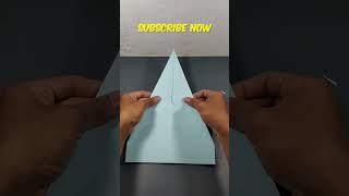 ¡La FORMA MÁS FÁCIL de hacer un AVIÓN DE PAPEL que VUELA LEJOS paper origami aviondepapel diy [upl. by Yk]