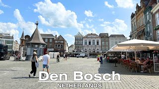 Walking Tour of Den Bosch Netherlands 4K 60fps  Exploring sHertogenbosch on Foot [upl. by Arinaid]