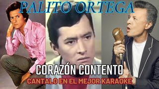 Palito Ortega Corazón Contento  Karaoke [upl. by Zeta363]