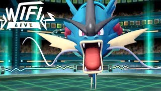 Pokemon Lets Go Pikachu amp Eevee WiFi Battle Mega Gyarados Rampage 1080p [upl. by Amandie]