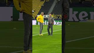 Pulisic back in Dortmund for the first time  championsleague  shorts [upl. by Yelkao307]