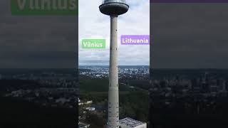 Lithuania Vilnius tv box Restaurant [upl. by Ardnuhsed]