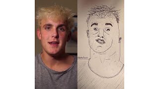 Fan Art By Tw1tterPicasso  Joe Budden Jake Paul and more [upl. by Quent]