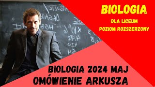 Biologia Arkusz maturalny  maj 2024 Omówienie [upl. by Hungarian]