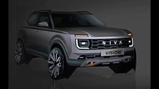 Lada Niva Vision  Teaser AllNew Lada Niva 2024 [upl. by Swor]