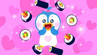 Gimbap Song🍙  Nursery Rhymes  Sing Along  Kids Songs  Lotty Friends [upl. by Eanad]