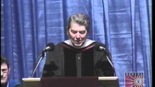 President Ronald Reagan  Eureka College Commencement Speech  May 9 1992 [upl. by Annerahs]