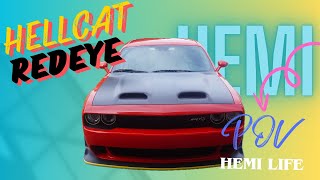 Dodge Hellcat Redeye POV Drive Insane Supercharged V8 Sounds amp Speed [upl. by Camus]