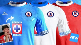 ¡ESTOS SON los JERSEYS PIRMA de CRUZ AZUL 20242025 [upl. by Enneyehs937]