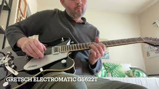 Electric Guitar Tone Test Solid Body Vs SemiHollow [upl. by Annazor]