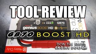 TOOL REVIEW  Noco GB70 Jump Starter [upl. by Guy]