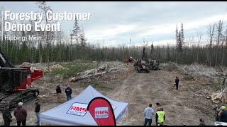 Customers turn out for RMS forestry demo event [upl. by Aerdna]