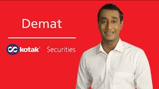 Understand the Use of Demat Account and Dematerialization of Shares by Kotak Securities [upl. by Amoritta]