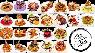 DISH PLATING INSPIRATION Over 100 Beautifully Plated Dishes [upl. by Gagne]