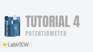 Tutorial 4  Potentiometers and Voltage Divider Circuits with Arduino UNO and NI LabVIEW [upl. by Nroht]