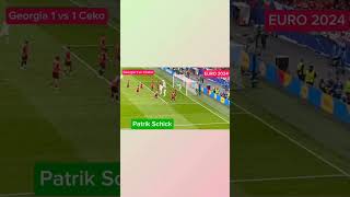 Goal Patrik Schick selamatkan ceko dari kekalahan EURO 2024 [upl. by Johm247]