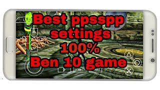 Best Settings PPSSPP Ben 10 Alien Force Vilgax Attacks for Android in Hindi [upl. by Karalee]